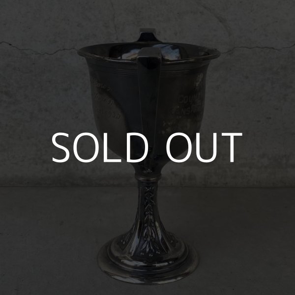 画像3: VINTAGE ANTIQUE TROPHY ヴィンテージ アンティーク トロフィー / コレクタブル オブジェ ディスプレイ 優勝カップ 小 アメリカ (3)