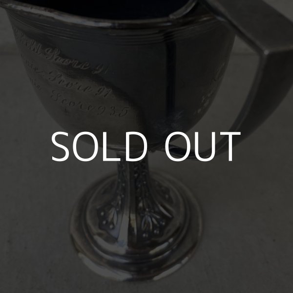 画像7: VINTAGE ANTIQUE TROPHY ヴィンテージ アンティーク トロフィー / コレクタブル オブジェ ディスプレイ 優勝カップ 小 アメリカ (7)