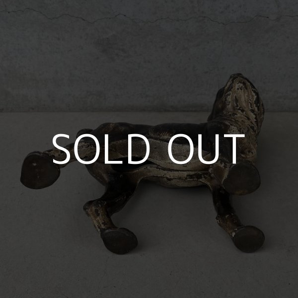 画像6: VINTAGE ANTIQUE BOSTON TERRIER DOOR STOPPER ヴィンテージ アンティーク ボストンテリア ドアストッパー / コレクタブル オブジェ キャストアイアン 鋳物 置物 犬 店舗什器 アメリカ  (1) (6)