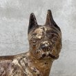 画像7: VINTAGE ANTIQUE BOSTON TERRIER DOOR STOPPER ヴィンテージ アンティーク ボストンテリア ドアストッパー / コレクタブル オブジェ キャストアイアン 鋳物 置物 犬 店舗什器 アメリカ (3) (7)