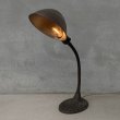 画像11: VINTAGE ANTIQUE DESK LAMP  STAND LIGHT ヴィンテージ アンティーク デスクランプ デスクライト スタンドライト 卓上ライト アメリカ / インダストリアル グースネック 照明 鉄 工業用 USA (11)