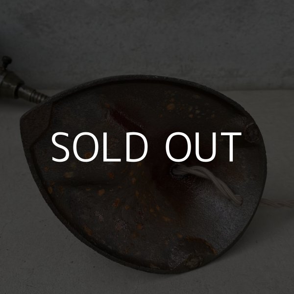 画像9: VINTAGE DESKLAMP ヴィンテージ デスクライト スタンドライト 卓上ライト アメリカ / インダストリアル グースネック 照明 工業用 USA (1) (9)