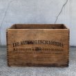 画像3: VINTAGE ANTIQUE WOOD CRATE WOODEN BOX ヴィンテージ アンティーク ウッドボックス 木箱 / コレクタブル 収納 ケース ガレージ ガーデニング 百科事典 店舗什器 アメリカ USA  (3)