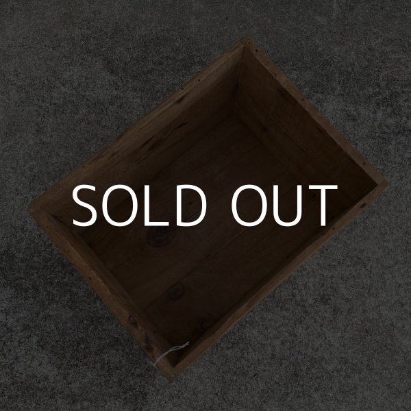 画像5: VINTAGE ANTIQUE WOOD CRATE WOODEN BOX HELONIN ヴィンテージ アンティーク ウッドボックス 木箱 / インダストリアル コレクタブル 収納 ケース ガレージ ガーデニング 店舗什器 アメリカ USA  (5)
