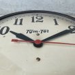 画像7: VINTAGE ANTIQUE WALL CLOCK ヴィンテージ アンティーク ウォールクロック 壁掛け時計 アメリカ / インダストリアル スクールクロック TYM-TEL 店舗什器 USA (7)