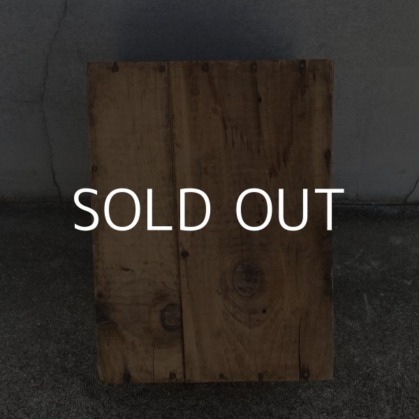画像6: VINTAGE ANTIQUE WOOD CRATE WOODEN BOX HELONIN ヴィンテージ アンティーク ウッドボックス 木箱 / インダストリアル コレクタブル 収納 ケース ガレージ ガーデニング 店舗什器 アメリカ USA  (6)