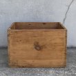 画像4: VINTAGE ANTIQUE WOOD CRATE WOODEN BOX HELONIN ヴィンテージ アンティーク ウッドボックス 木箱 / インダストリアル コレクタブル 収納 ケース ガレージ ガーデニング 店舗什器 アメリカ USA  (4)