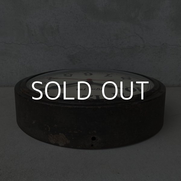 画像4: VINTAGE ANTIQUE WALL CLOCK ヴィンテージ アンティーク ウォールクロック 壁掛け時計 アメリカ / インダストリアル スクールクロック TYM-TEL 店舗什器 USA (4)