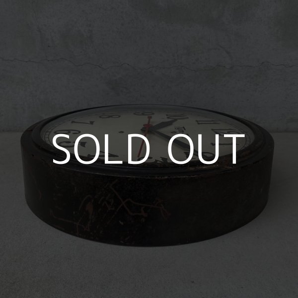 画像5: VINTAGE ANTIQUE WALL CLOCK ヴィンテージ アンティーク ウォールクロック 壁掛け時計 アメリカ / インダストリアル スクールクロック TYM-TEL 店舗什器 USA (5)