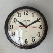 画像1: VINTAGE ANTIQUE WALL CLOCK ヴィンテージ アンティーク ウォールクロック 壁掛け時計 アメリカ / インダストリアル スクールクロック TYM-TEL 店舗什器 USA (1)