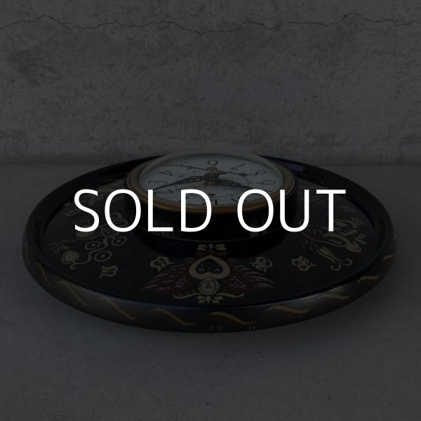 画像4: VINTAGE ANTIQUE WALL CLOCK GENERAL ELECTRIC GE ヴィンテージ アンティーク ウォールクロック 壁掛け時計 / ミッドセンチュリー フォークアート 黒色 ブラック 店舗什器 アメリカ USA (4)