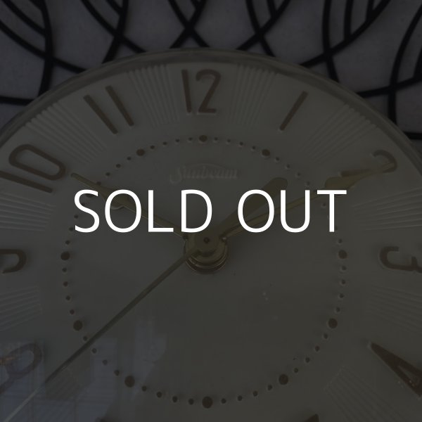 画像7: VINTAGE ANTIQUE WALL CLOCK SUNBEAM ヴィンテージ アンティーク ウォールクロック 壁掛け時計 サンビーム / ミッドセンチュリー アメリカ 店舗什器 USA (7)