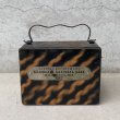 画像2: VINTAGE ANTIQUE COINBANK JAPANNED ヴィンテージ アンティーク コインバンク ジャパンド ジャパンカラー / コレクタブル 貯金箱 銀行 ノベルティー アメリカ USA (2)