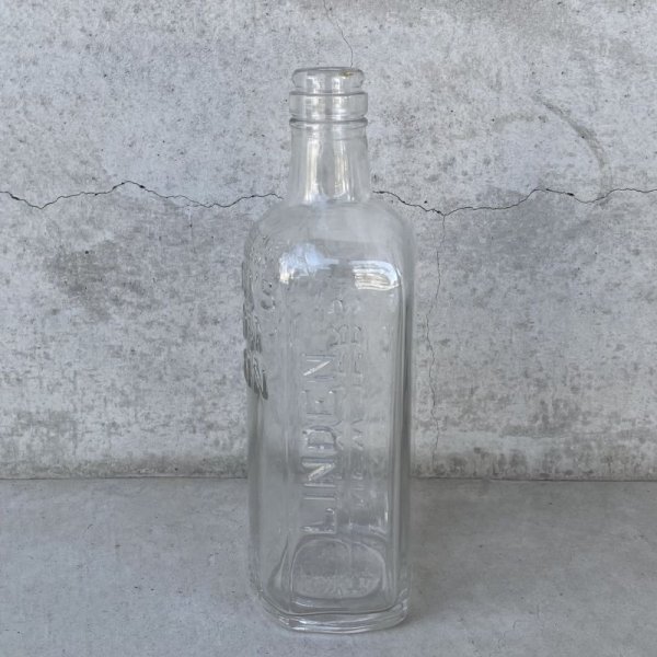 画像4: VINTAGE ANTIQUE DRY GIN BOTTLE ヴィンテージ アンティーク ガラス瓶 ボトル  /  ガラス ディスプレイ インテリア ロンドンドライジン BAR アメリカ USA (4)