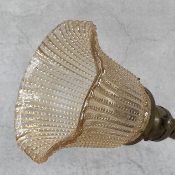 画像6: VINTAGE ANTIQUE DESKLAMP ALADDIN ヴィンテージ アンティーク デスクライト スタンドライト テーブルランプ 卓上ライト 照明 / グースネック ガラスシェード インテリア 店舗什器 アメリカ USA (6)
