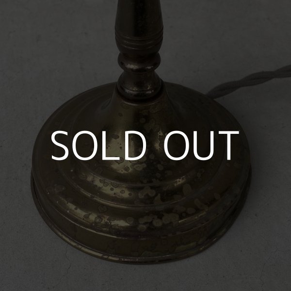 画像5: VINTAGE ANTIQUE DESKLAMP ヴィンテージ アンティーク デスクライト スタンドライト テーブルランプ 卓上ライト 照明 / インテリア ブラス 真鍮 LEVITON 店舗什器 アメリカ USA (2) (5)