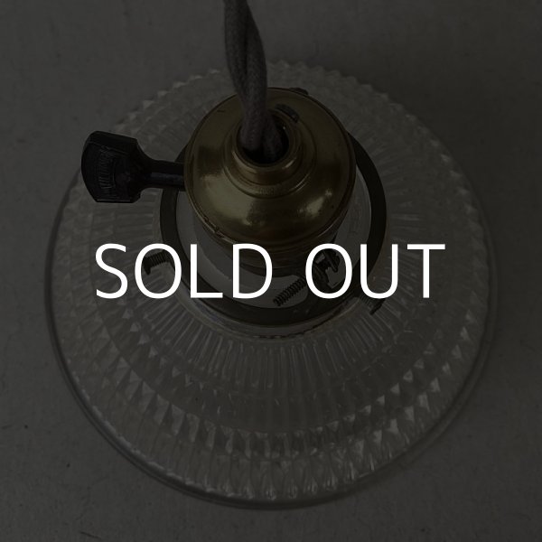 画像3: VINTAGE ANTIQUE LIGHT ヴィンテージ アンティーク 吊り下げライト 照明 / ライト ランプ ペンダントライト ガラスシェード 天井照明 PAULDING アメリカ USA  (3)