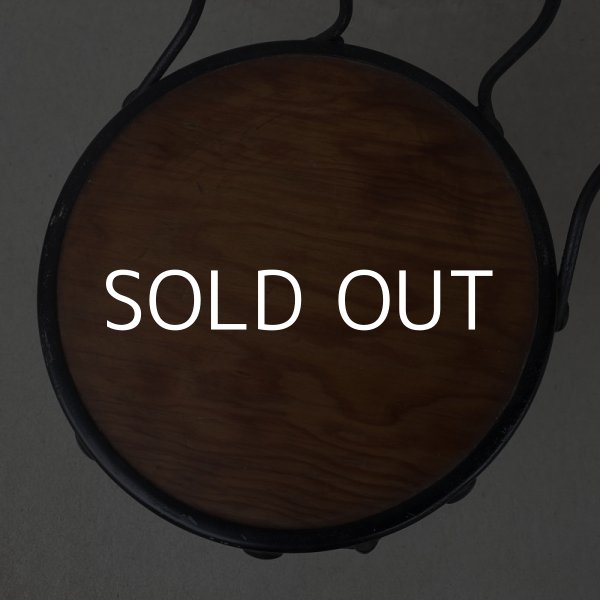 画像6: VINTAGE ANTIQUE KIDS CHAIR ヴィンテージ アンティーク 椅子 アイスクリームチェア パーラーチェア / キッズ 子供用 家具 インテリア アイアン 店舗什器 アメリカ USA (6)