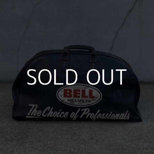 画像3: VINTAGE BELL HELMETS CHOICE OF PROFESSIONALS BAG ベル ヘルメットバッグ / コレクタブル モーター系 バイク ガレージ ディスプレイ 大 鞄 アメリカ USA (3)