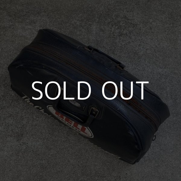 画像6: VINTAGE BELL HELMETS CHOICE OF PROFESSIONALS BAG ベル ヘルメットバッグ / コレクタブル モーター系 バイク ガレージ ディスプレイ 大 鞄 アメリカ USA (6)