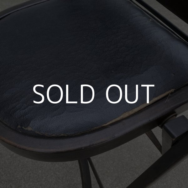 画像8: VINTAGE ANTIQUE SOLID KUMFORT FOLDING CHAIR ヴィンテージ アンティーク フォールディングチェア 折り畳み椅子 / インダストリアル ウッド 木製 家具 店舗 什器 アメリカ (8)