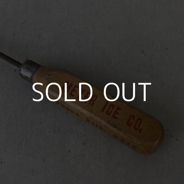 画像4: VINTAGE ANTIQUE ICEPICK ヴィンテージ アンティーク アイスピック 氷割り / オブジェ ディスプレイ インテリア ウッド 木製 バー BAR アメリカ (2) (4)
