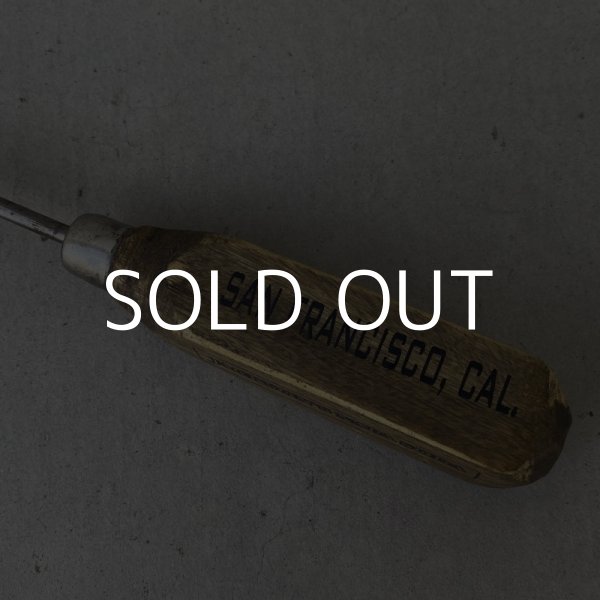 画像4: VINTAGE ANTIQUE ICEPICK ヴィンテージ アンティーク アイスピック 氷割り / オブジェ ディスプレイ インテリア ウッド 木製 バー BAR アメリカ (4) (4)