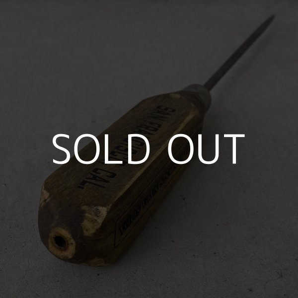 画像6: VINTAGE ANTIQUE ICEPICK ヴィンテージ アンティーク アイスピック 氷割り / オブジェ ディスプレイ インテリア ウッド 木製 バー BAR アメリカ (4) (6)