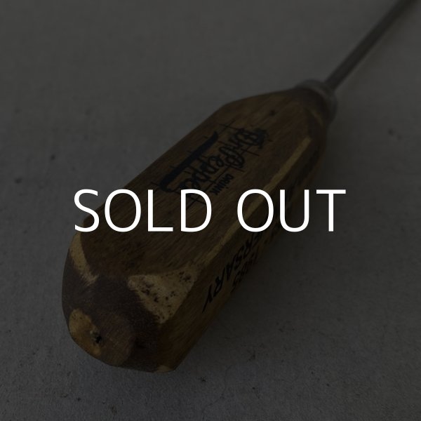 画像6: VINTAGE ANTIQUE ICEPICK ヴィンテージ アンティーク アイスピック 氷割り / オブジェ ディスプレイ インテリア ウッド 木製 バー BAR アメリカ (1) (6)