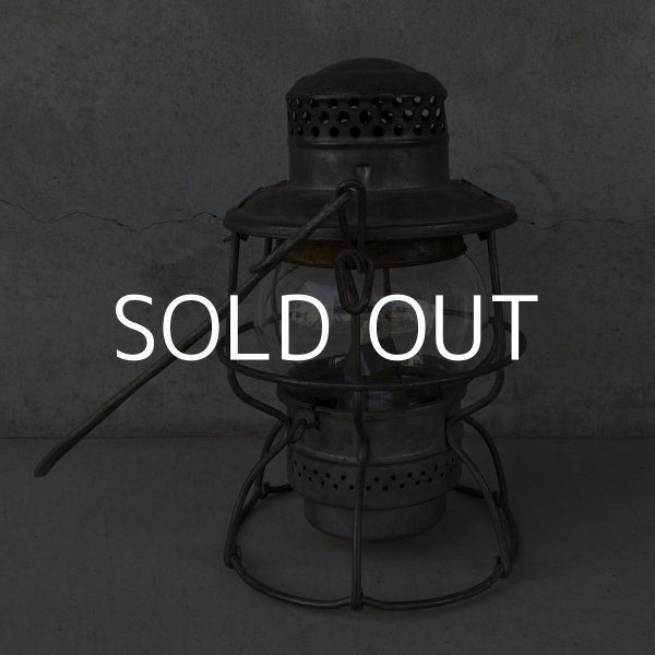 画像4: VINTAGE ANTIQUE ADLAKE KERO 400 RAILROAD LANTERN EL ヴィンテージ アンティーク アドレイク レイルロード ランタン オイルランプ / キャンプ アウトドア アメリカ USA (1) (4)