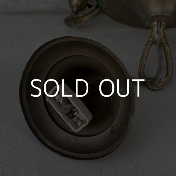 画像8: VINTAGE ANTIQUE LIGHT YOST ヴィンテージ アンティーク シャンデリア 吊り下げライト / 3灯 ライト ペンダントライト 天井照明 店舗什器 アメリカ USA (2) (8)