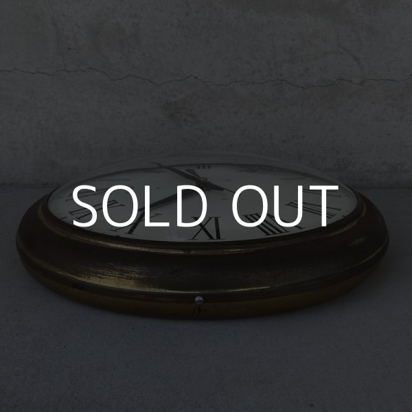 画像6: VINTAGE ANTIQUE WALL CLOCK UNITED CLOCK ヴィンテージ アンティーク ウォールクロック 壁掛け時計 / インダストリアル コレクタブル スクールクロック 店舗什器 アメリカ USA (6)