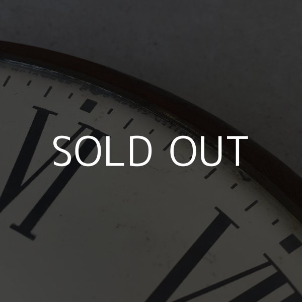 画像9: VINTAGE ANTIQUE WALL CLOCK UNITED CLOCK ヴィンテージ アンティーク ウォールクロック 壁掛け時計 / インダストリアル コレクタブル スクールクロック 店舗什器 アメリカ USA (9)