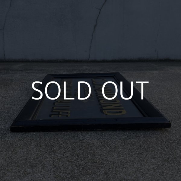 画像5: VINTAGE ANTIQUE SIGN ヴィンテージ アンティーク  看板 サイン / コレクタブル インテリア ウォールインテリア オフィス 壁掛け ウッド 企業物 店舗什器 アメリカ USA (5)