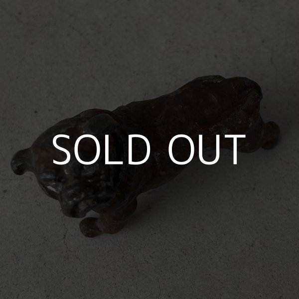 画像5: VINTAGE ANTIQUE BULLDOG  OBJECT ヴィンテージ アンティーク ブルドッグ オブジェ / コレクタブル ディスプレイ インテリア 犬 置物 小物 雑貨 アメリカ USA (5)