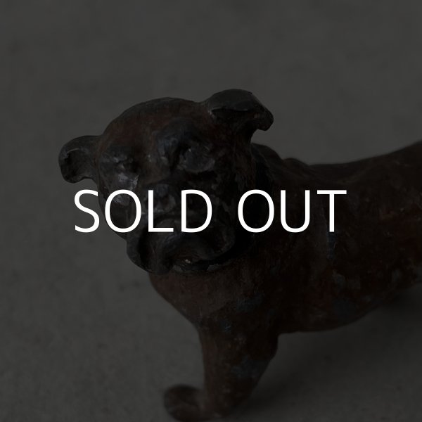 画像7: VINTAGE ANTIQUE BULLDOG  OBJECT ヴィンテージ アンティーク ブルドッグ オブジェ / コレクタブル ディスプレイ インテリア 犬 置物 小物 雑貨 アメリカ USA (7)
