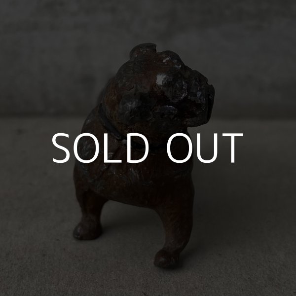 画像3: VINTAGE ANTIQUE BULLDOG  OBJECT ヴィンテージ アンティーク ブルドッグ オブジェ / コレクタブル ディスプレイ インテリア 犬 置物 小物 雑貨 アメリカ USA (3)