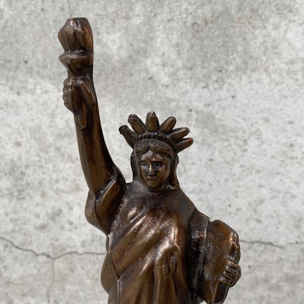 画像7: VINTAGE ANTIQUE STATUE OF LIBERTY  ヴィンテージ アンティーク 自由の女神 / コレクタブル オブジェ インテリア ディスプレイ 置物 雑貨 アメリカ (1) (7)