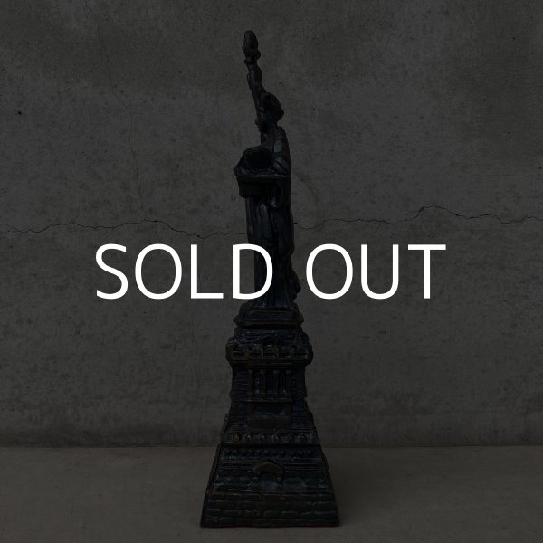 画像4: VINTAGE ANTIQUE STATUE OF LIBERTY ヴィンテージ アンティーク 自由の女神 / コレクタブル オブジェ インテリア ディスプレイ 置物 雑貨 アメリカ (2) (4)