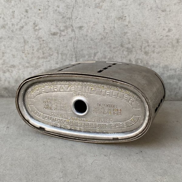 画像7: VINTAGE ANTIQUE COIN BANK ヴィンテージ アンティーク コインバンク 貯金箱 / コレクタブル オブジェ インテリア ノベルティー 銀行 アメリカ USA (9) (7)