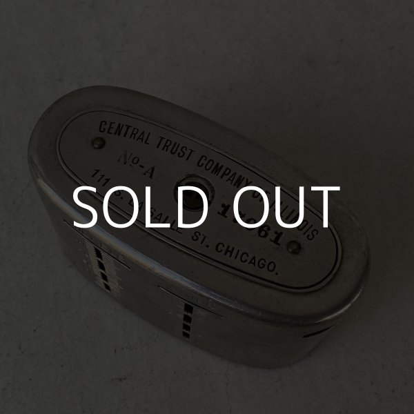 画像6: VINTAGE ANTIQUE COIN BANK ヴィンテージ アンティーク コインバンク 貯金箱 / コレクタブル オブジェ インテリア ノベルティー 銀行 アメリカ USA (9) (6)