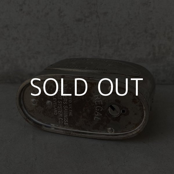 画像7: VINTAGE ANTIQUE COIN BANK ヴィンテージ アンティーク コインバンク 貯金箱 / コレクタブル オブジェ インテリア ノベルティー 銀行 アメリカ USA (8) (7)