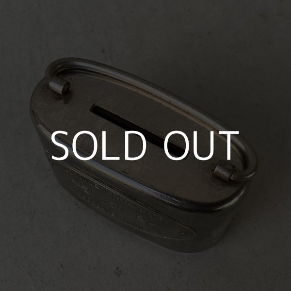 画像6: VINTAGE ANTIQUE COIN BANK ヴィンテージ アンティーク コインバンク 貯金箱 / コレクタブル オブジェ インテリア ノベルティー 銀行 アメリカ USA (8) (6)