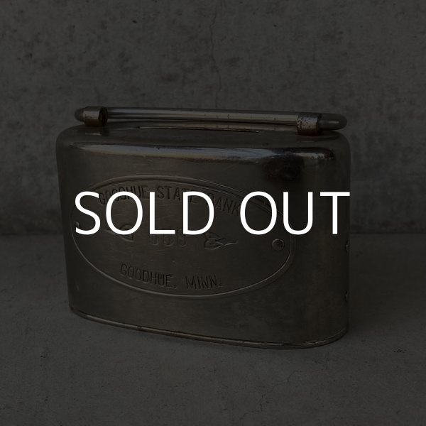 画像1: VINTAGE ANTIQUE COIN BANK ヴィンテージ アンティーク コインバンク 貯金箱 / コレクタブル オブジェ インテリア ノベルティー 銀行 アメリカ USA (8) (1)