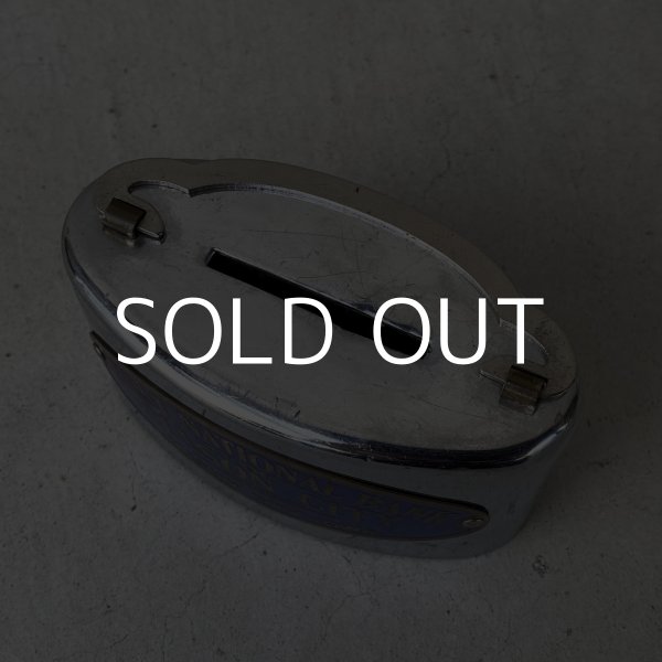 画像6: VINTAGE ANTIQUE COIN BANK ヴィンテージ アンティーク コインバンク 貯金箱 / コレクタブル オブジェ インテリア ノベルティー 銀行 アメリカ USA (1) (6)