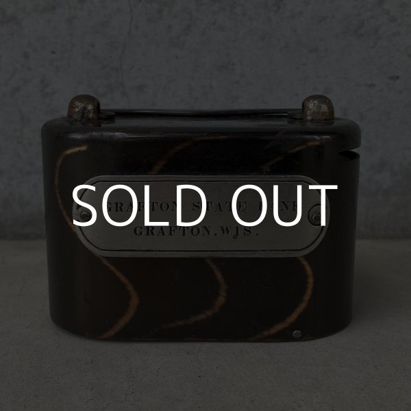 画像2: VINTAGE ANTIQUE COIN BANK JAPANED JAPANCOLOR ヴィンテージ アンティーク コインバンク 貯金箱 ジャパンド ジャパンカラー / コレクタブル オブジェ インテリア ノベルティー 銀行 アメリカ (2)