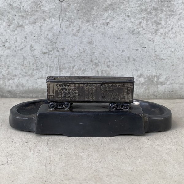 画像3: VINTAGE ANTIQUE  NORTH AMERICAN CAR CO. ASHTRAY ヴィンテージ アンティーク 灰皿  / コレクタブル アドバタイジング オブジェ  コンテナ 企業物  アメリカ (3)