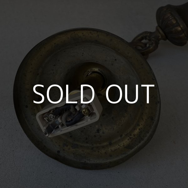 画像8: VINTAGE ANTIQUE LIGHT HUBBELL ヴィンテージ アンティーク シャンデリア 吊り下げライト  照明 / 3灯 ライト ランプ ペンダントライト オパールセント 天井照明 店舗什器 アメリカ USA  (8)