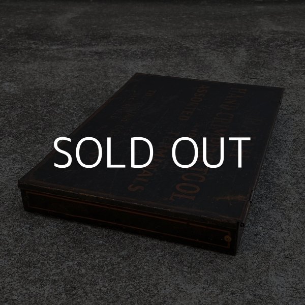 画像5: VINTAGE ANTIQUE TOOLBOX PARTSBOX ヴィンテージ アンティーク ツールボックス 工具箱 パーツ入れ / インダストリアル 電気 収納 アメリカ (5)