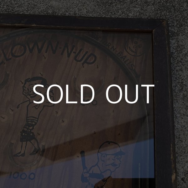 画像6: VINTAGE ANTIQUE CLOWN N UP PINBALL GAME ヴィンテージ アンティーク ピンボールゲーム パチンコ  / コレクタブル 卓上ゲーム ディスプレイ 木製 アメリカ (6)